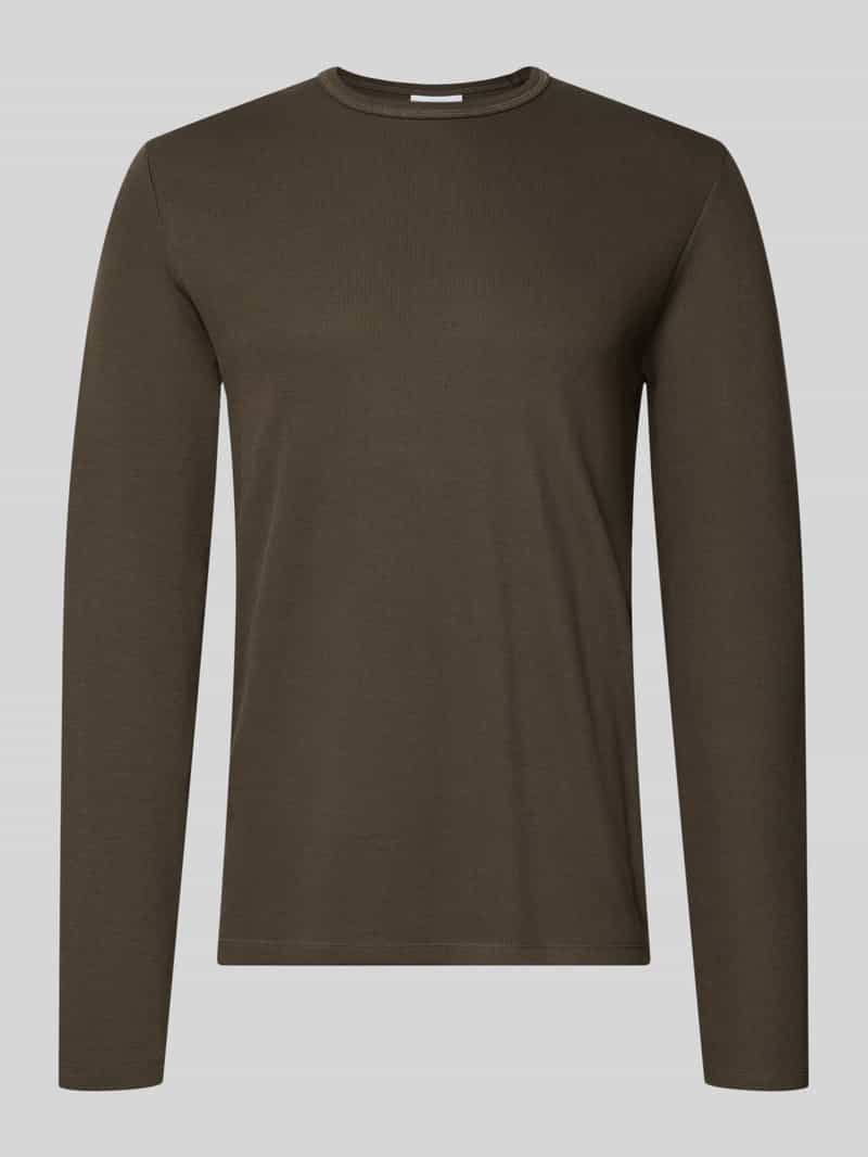 Lindbergh Regular fit shirt met lange mouwen van puur katoen model 'Basic'