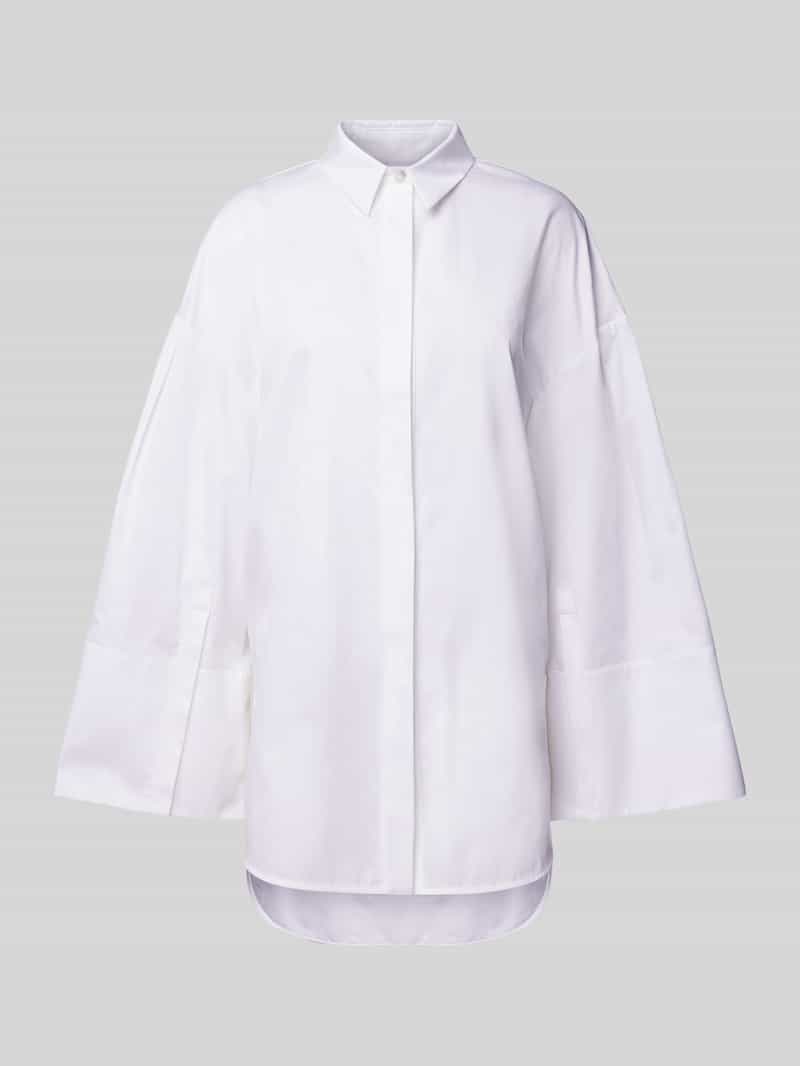 MM Overhemdblouse met blinde knoopsluiting model 'SAPORE'