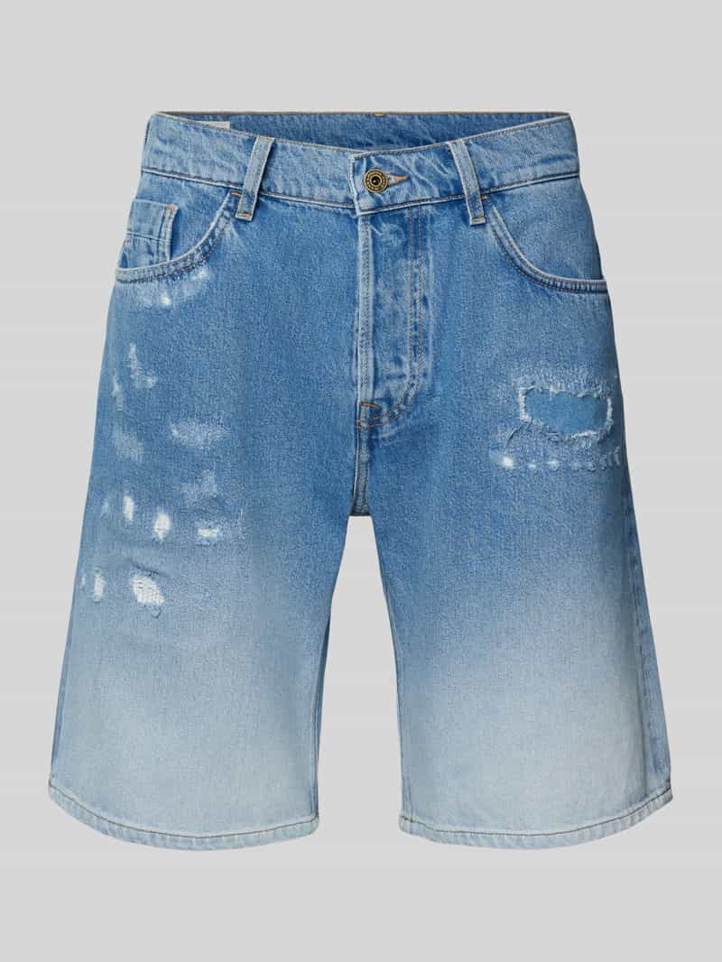 Pepe Jeans Loose fit korte jeans in destroyed-look
