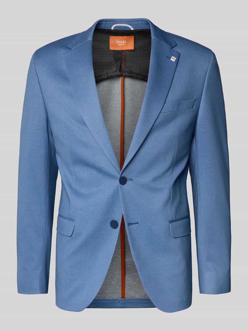 Digel Slim fit colbert met 2 knopen model 'Anello'