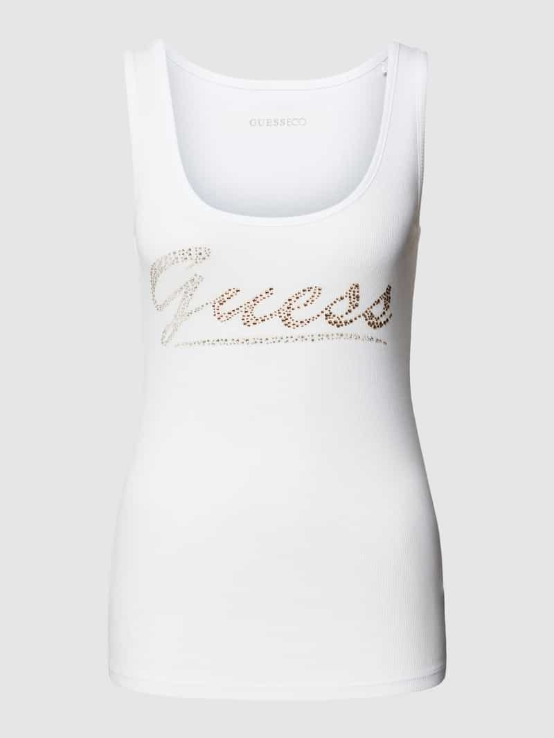 Guess Tanktop met labelprint