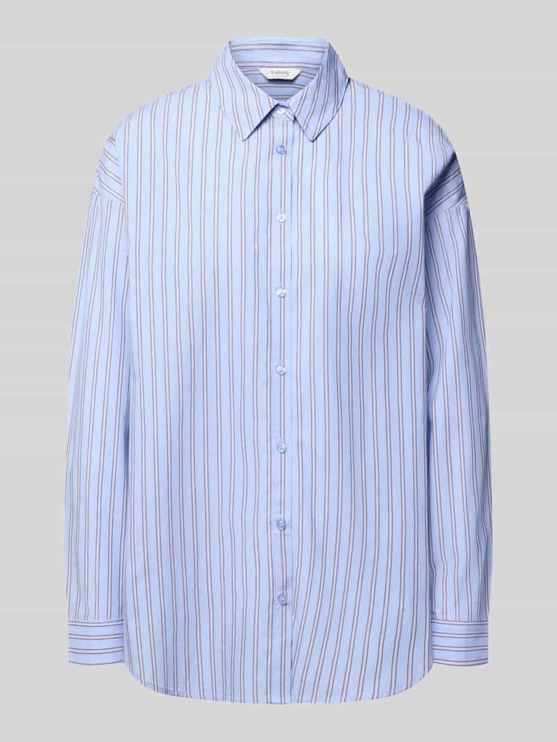 B.Young relaxed fit overhemdblouse van puur katoen model 'Hene'