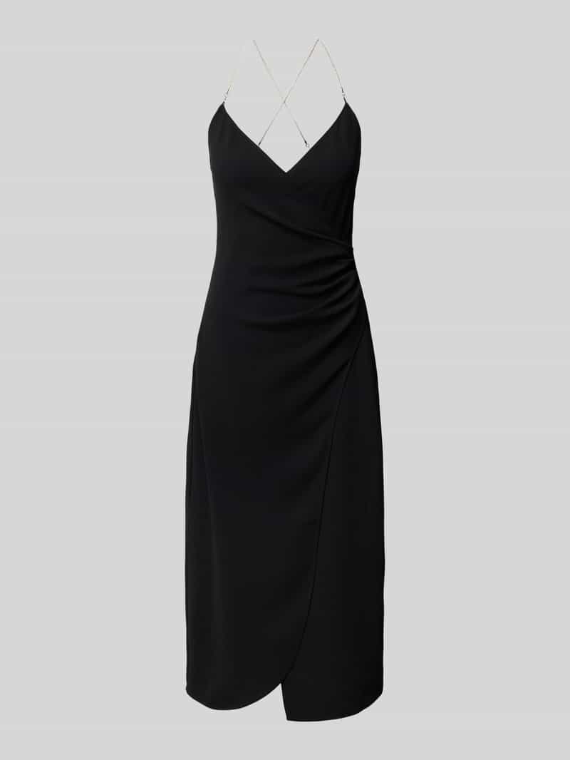 Armani Exchange Knielange jurk met plooien
