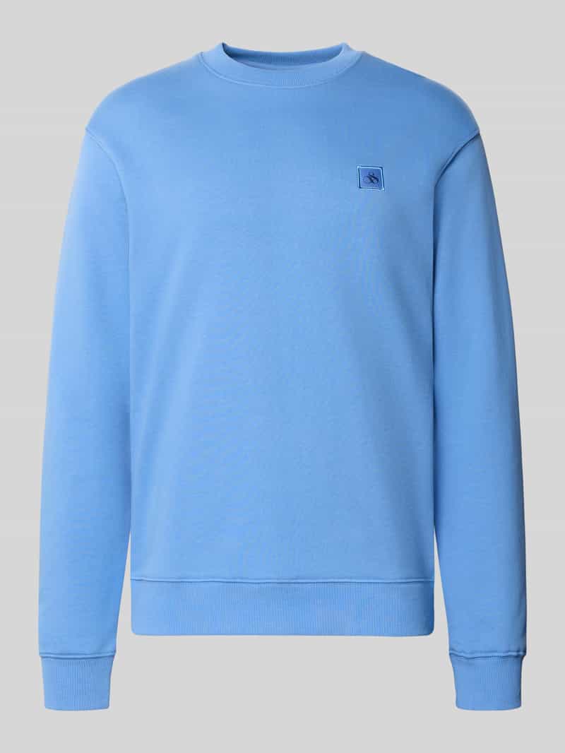 Scotch & Soda Sweatshirt met labeldetail
