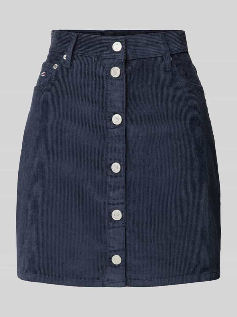 Tommy Jeans Minirok met doorknoopsluiting