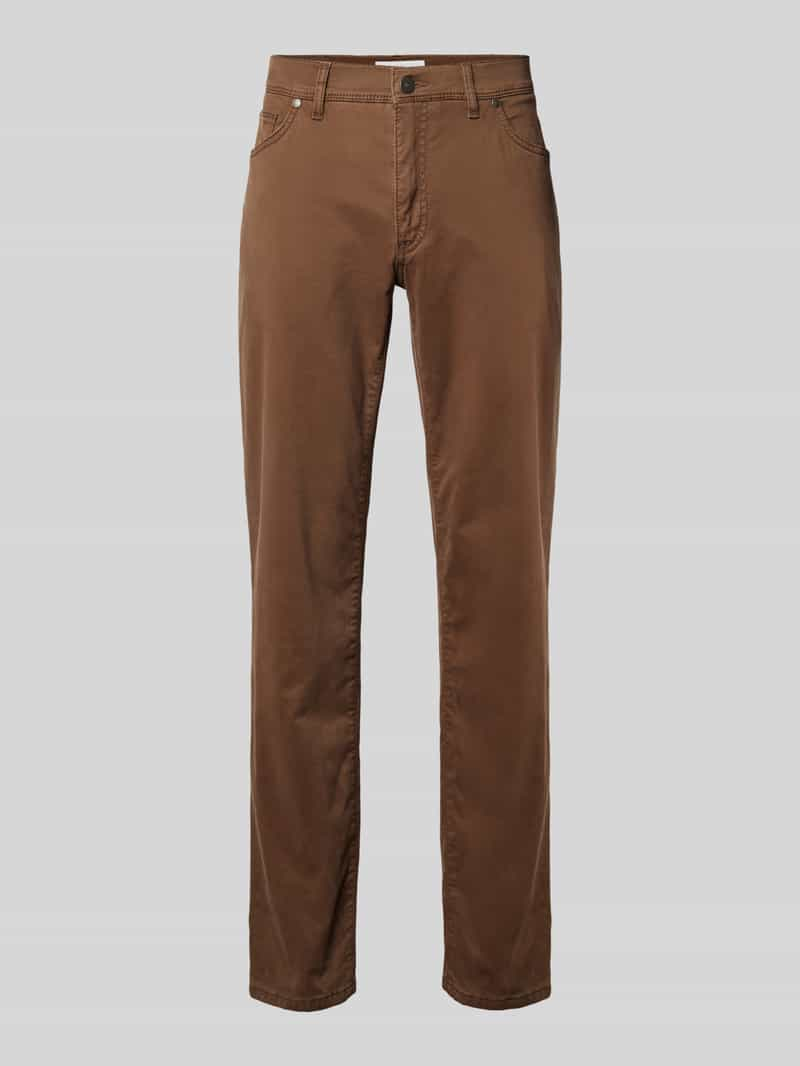 BRAX Stoffen broek met knoop- en ritssluiting, model 'CADIZ'