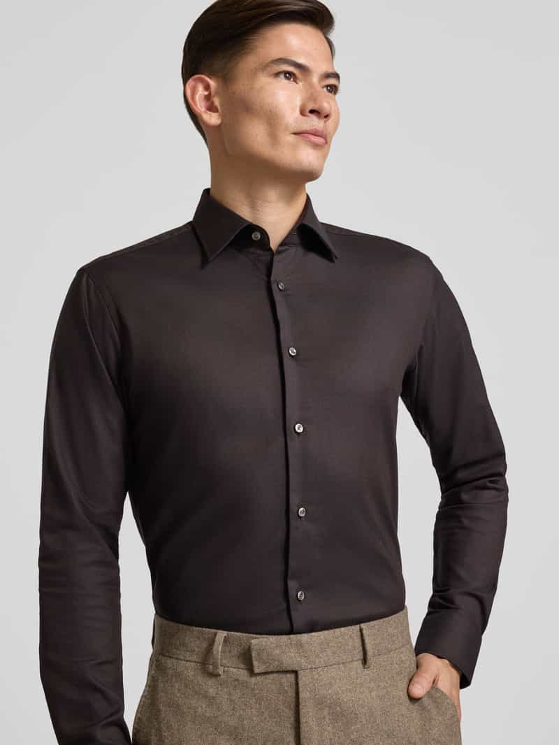 Boss Regular fit zakelijk overhemd van katoenmix model 'JOE'