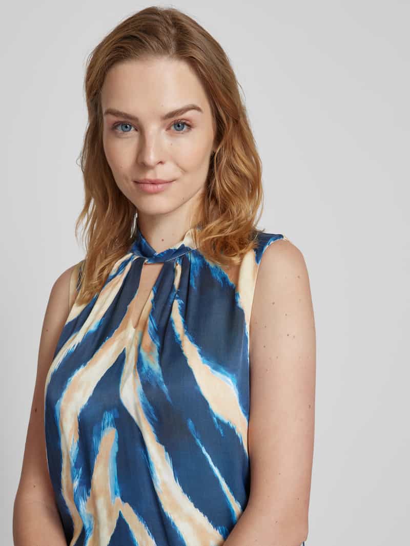 MORE & MORE Knielange jurk met all-over print