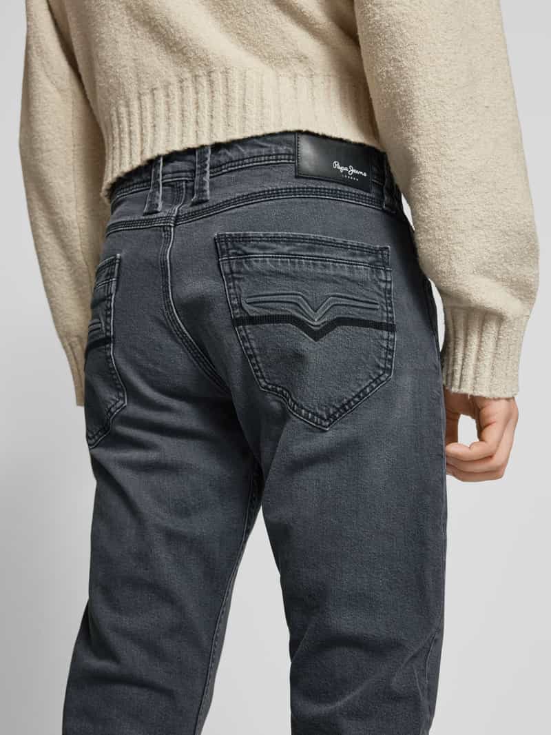 Pepe Jeans Tapered fit jeans in 5-pocketmodel model 'SPIKE'
