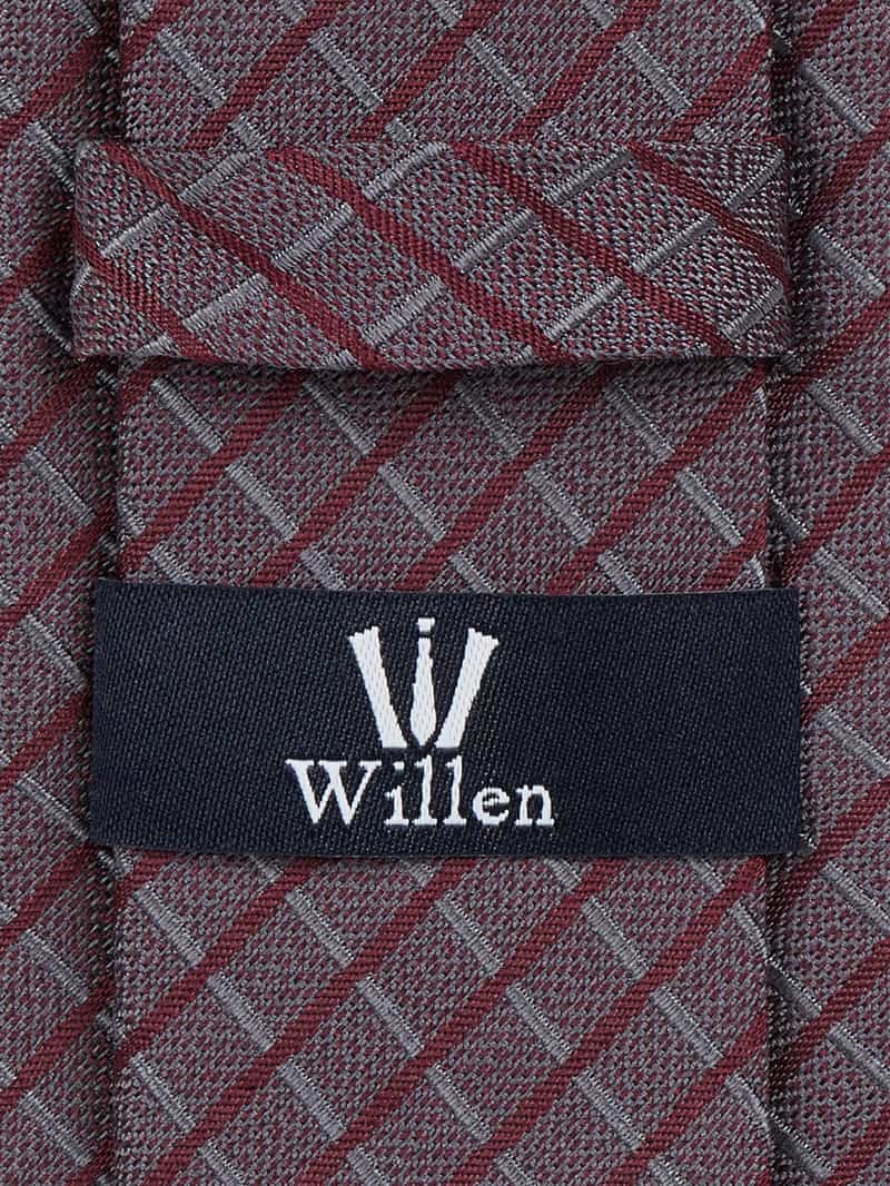 Willen Stropdas van pure zijde (6 5 cm)