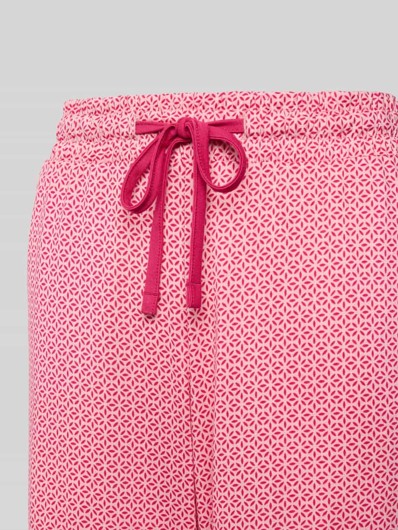 Christian Berg Woman Pyjamabroek met elastische band en tunnelkoord