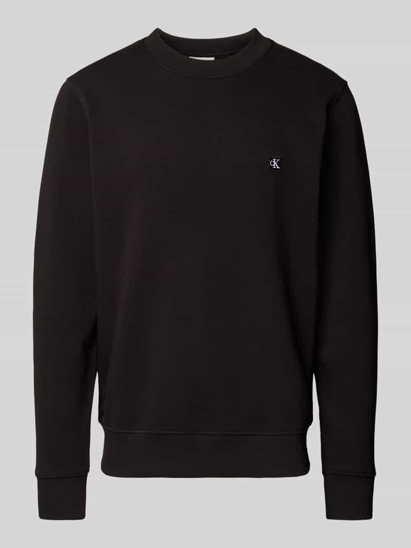 Calvin Klein Jeans Sweatshirt met labelpatch