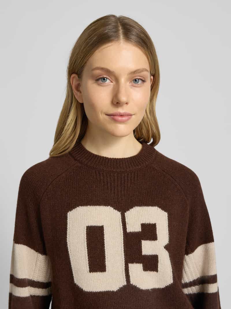 Bash Gebreide pullover van puur kasjmier
