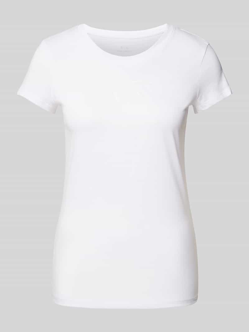 Armani Exchange T-shirt met labelprint