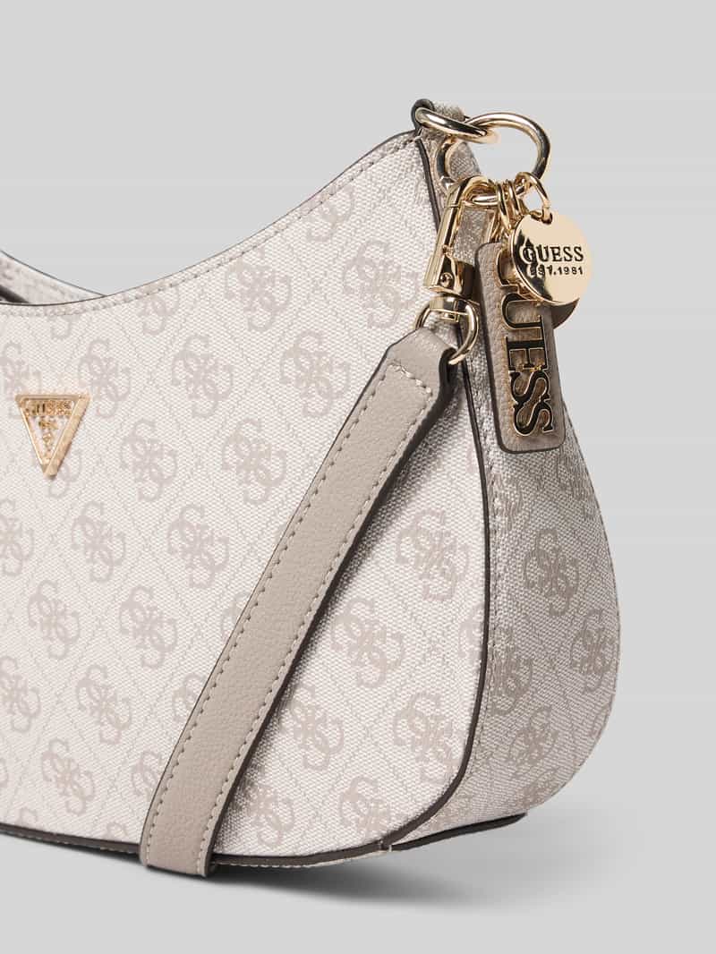 Guess Handtas met labelapplicatie model 'NOELLE'