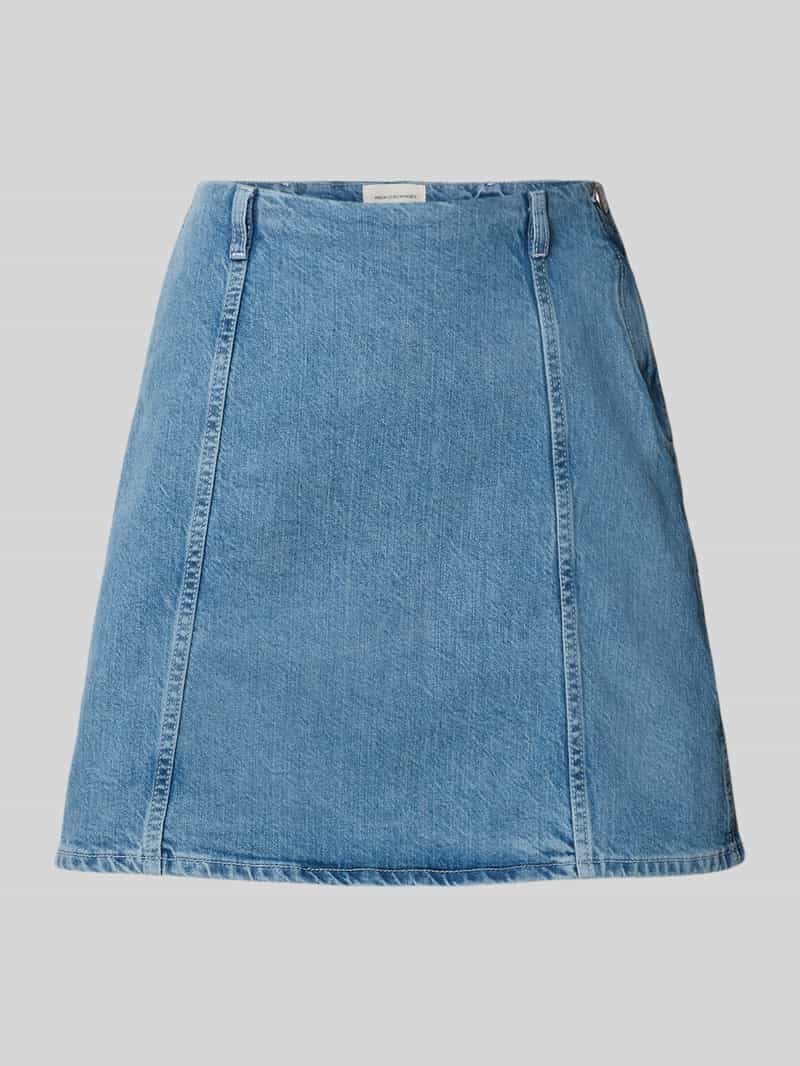 MSCH Copenhagen Jeansrok met deelnaden model 'Elida Ada'