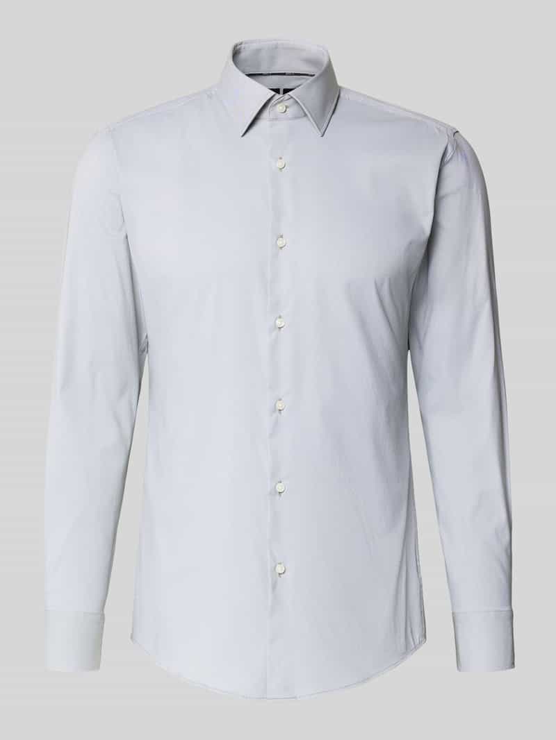 Boss Slim fit overhemd met enkele knoopsluiting model 'HANK'