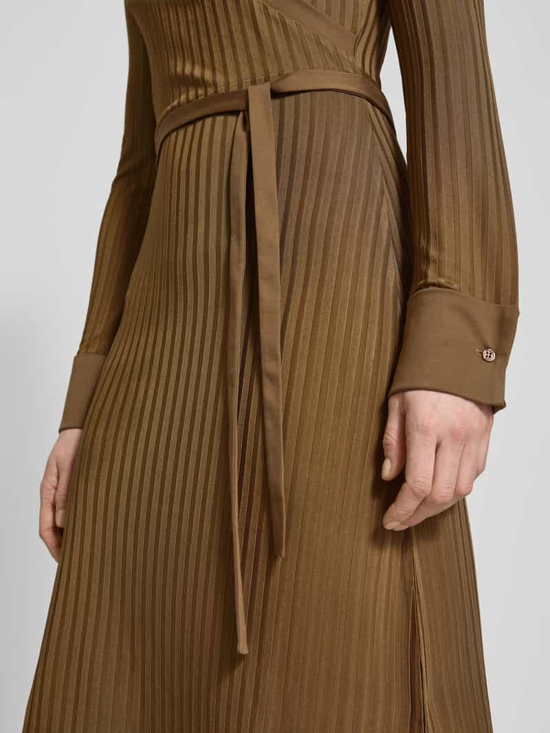 Boss Midi-jurk in wikkellook model 'Ellarie'