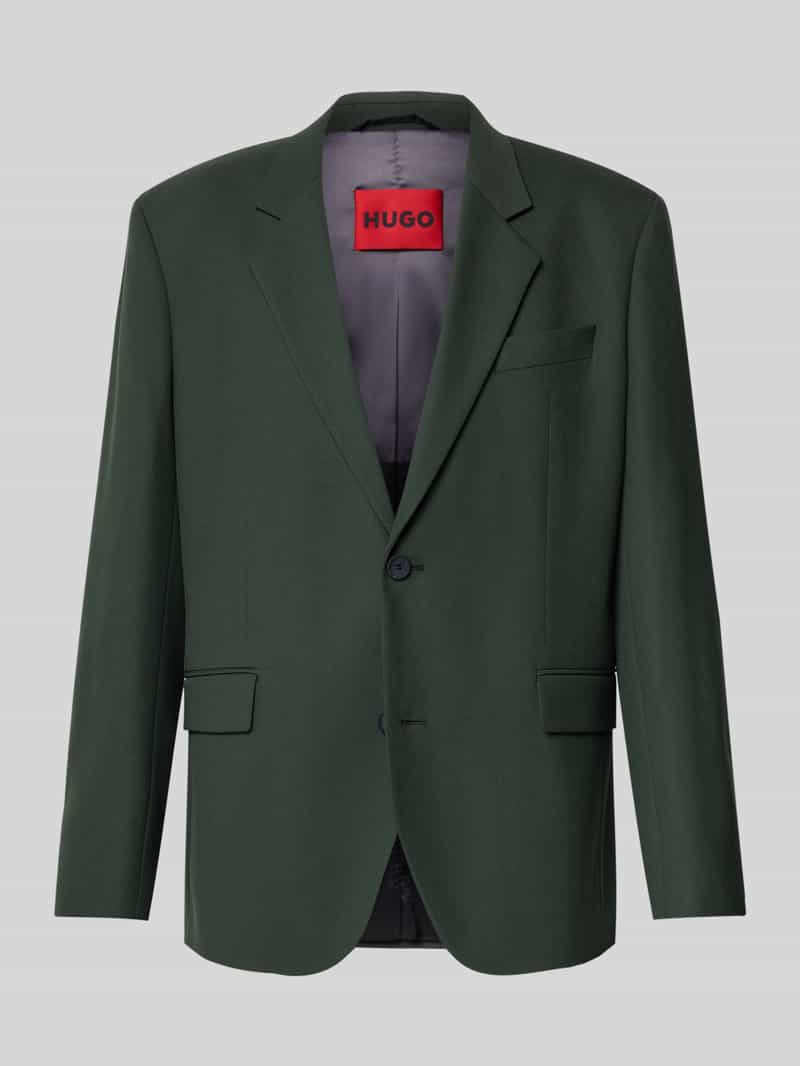 HUGO Regular fit colbert met viscose