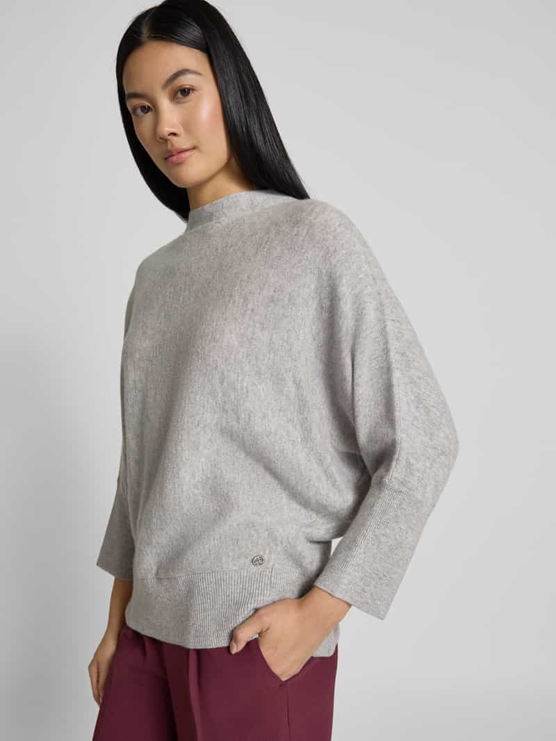 s.Oliver BLACK LABEL Loose fit pullover van een mix van wol en kasjmier