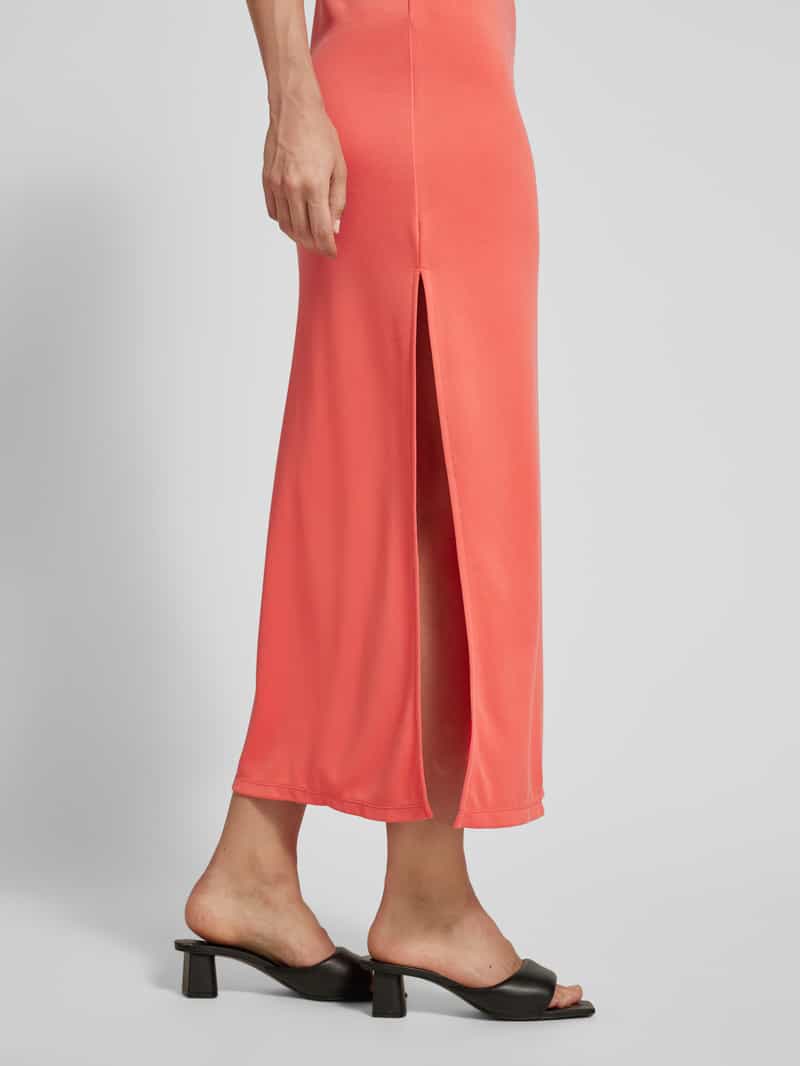 MbyM Midi-jurk met spaghettibandjes model 'Leslee'