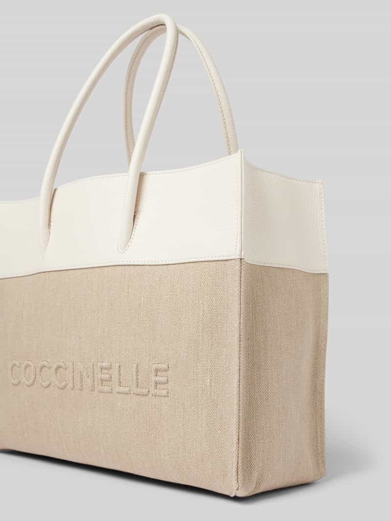 Coccinelle Shopper met labelstitching model 'MYRTHA'