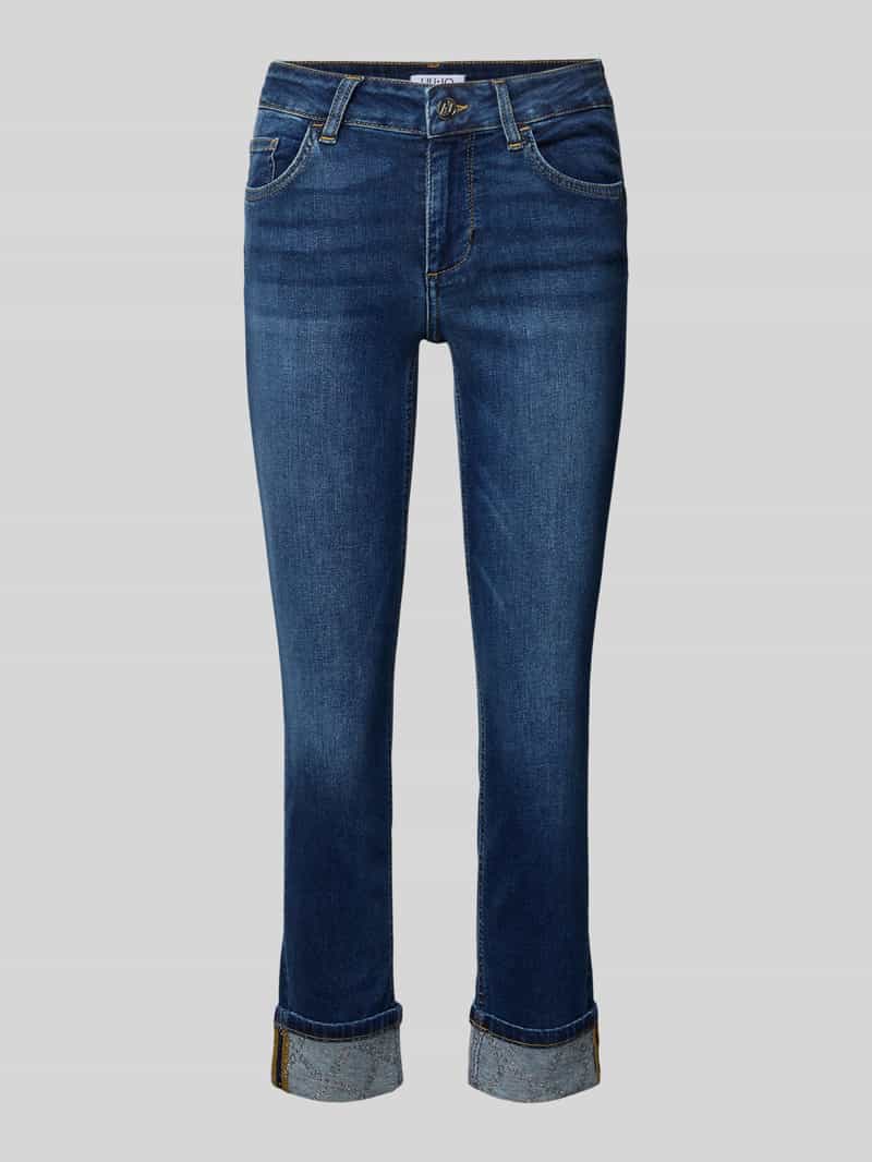 Liu Jo White Skinny fit jeans in 5-pocketmodel model 'MONROE'