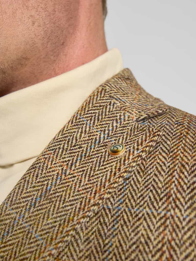 carl gross Harris Tweed colbert van scheerwol model 'Theo'
