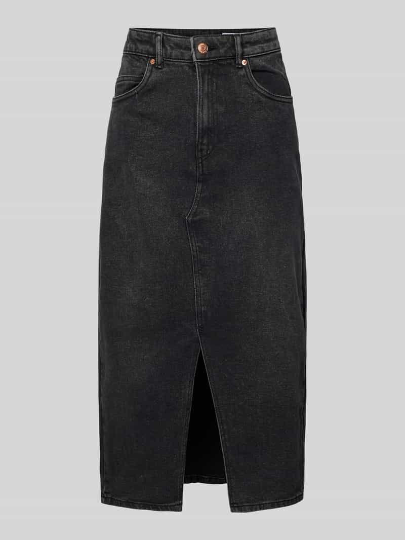 Vero Moda Midi-jeansrok van katoenmix model 'VERI'