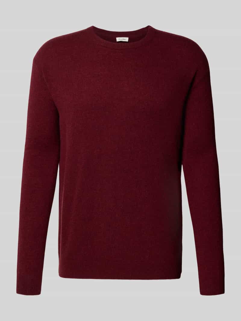 American vintage Slim fit gebreide pullover van wolmix model 'RAXOW'