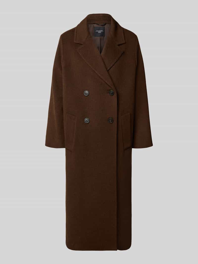 Weekend Max Mara Relaxed fit lange jas van een mix van wol en alpaca model 'ZUFOLO'