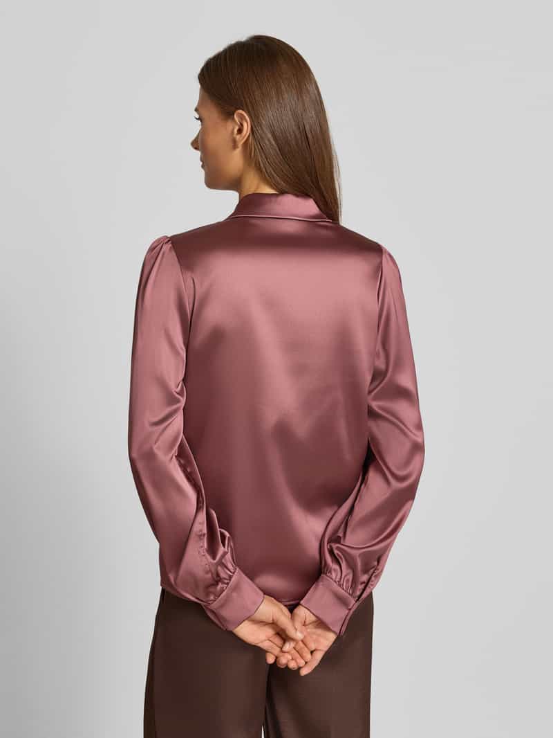 Christian Berg Woman Selection Regular fit overhemdblouse van satijn