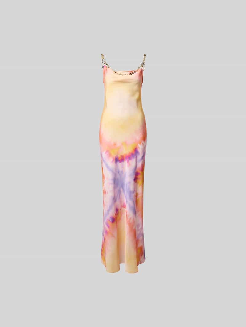 Maxi-jurk met afneembare bandjes