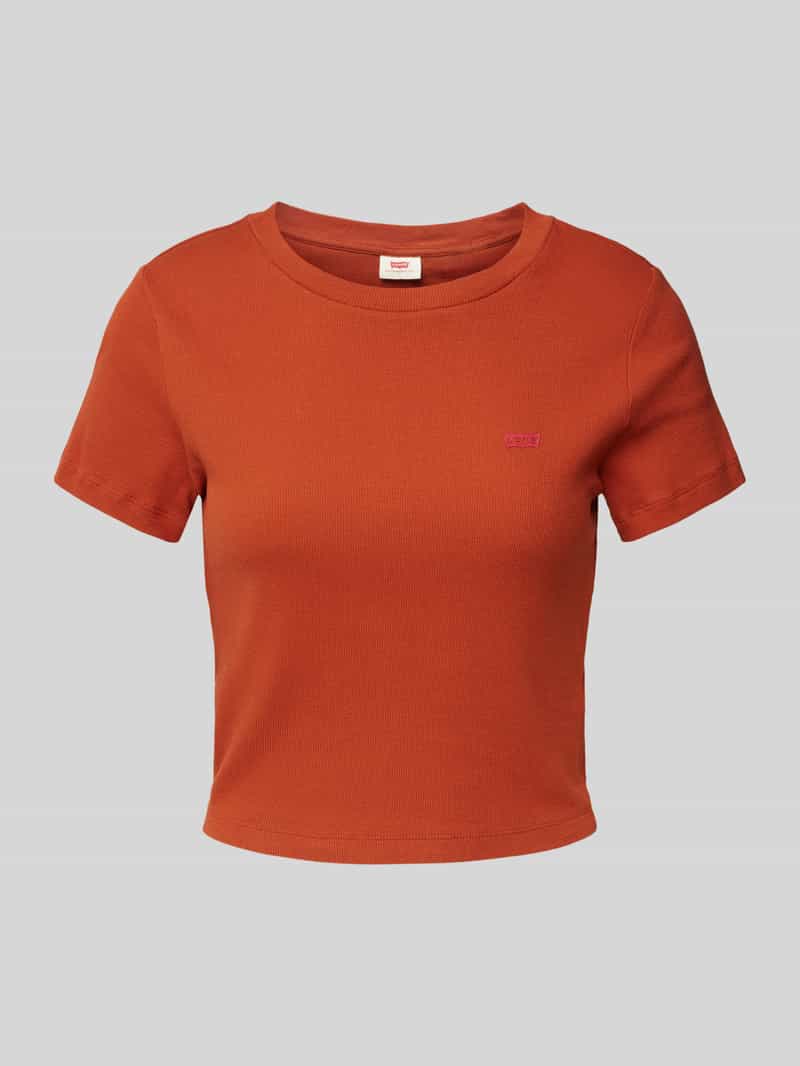 Levi's Kort T-shirt met labelprint