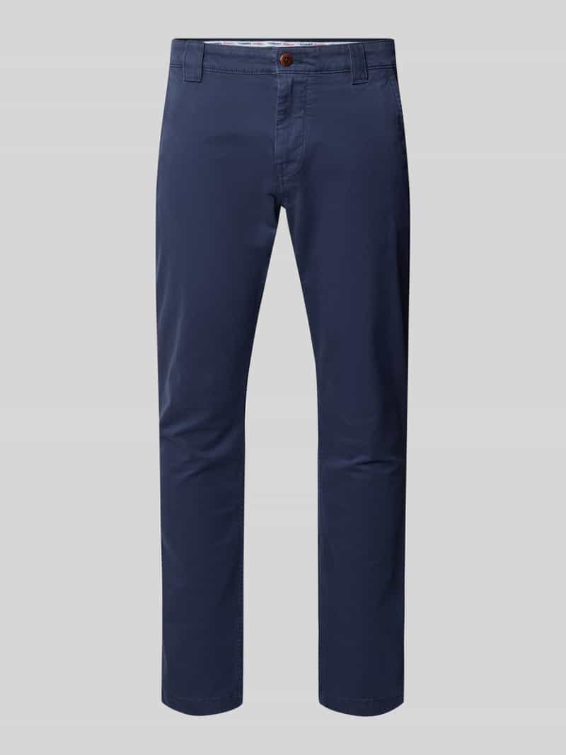 Slim fit chino van katoenmix model 'SCANTON'