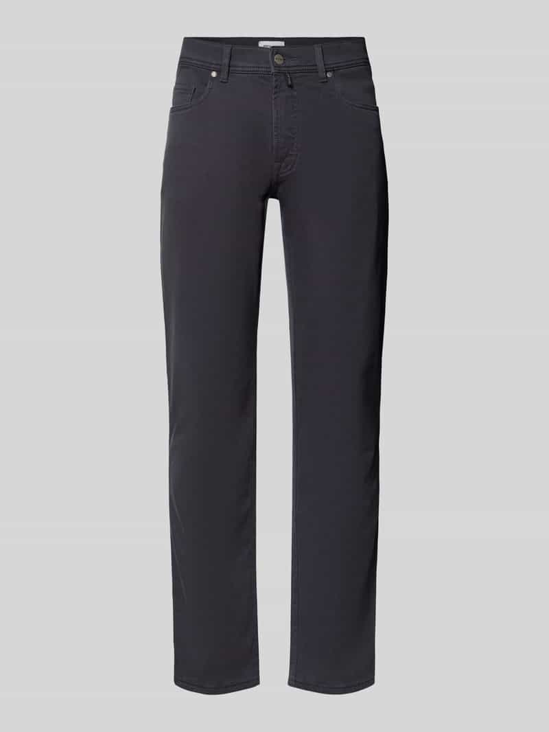 Pierre Cardin straight fit broek met steekzakken model 'Laval'