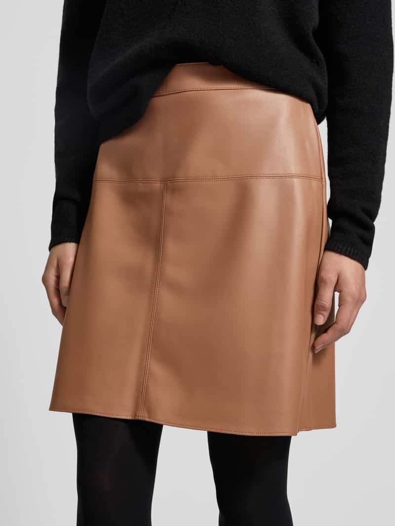 Christian Berg Woman Minirok in leerlook