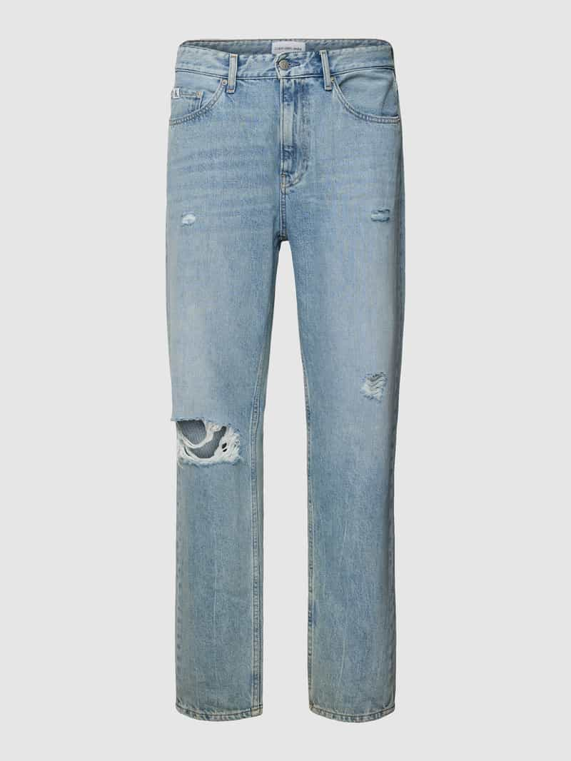 Calvin Klein Jeans Jeans met destroyed-effecten