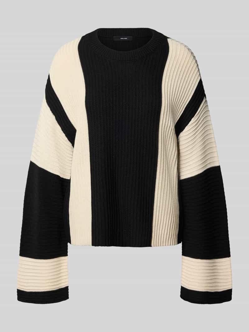 Vero Moda Regular fit gebreide pullover van katoenmix model 'GIGI'