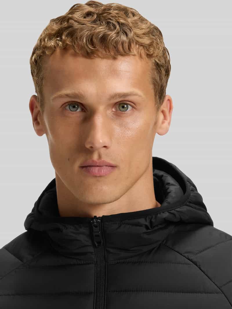BOSS Green Regular fit gewatteerd jack met ritszakken model 'URBANEX'