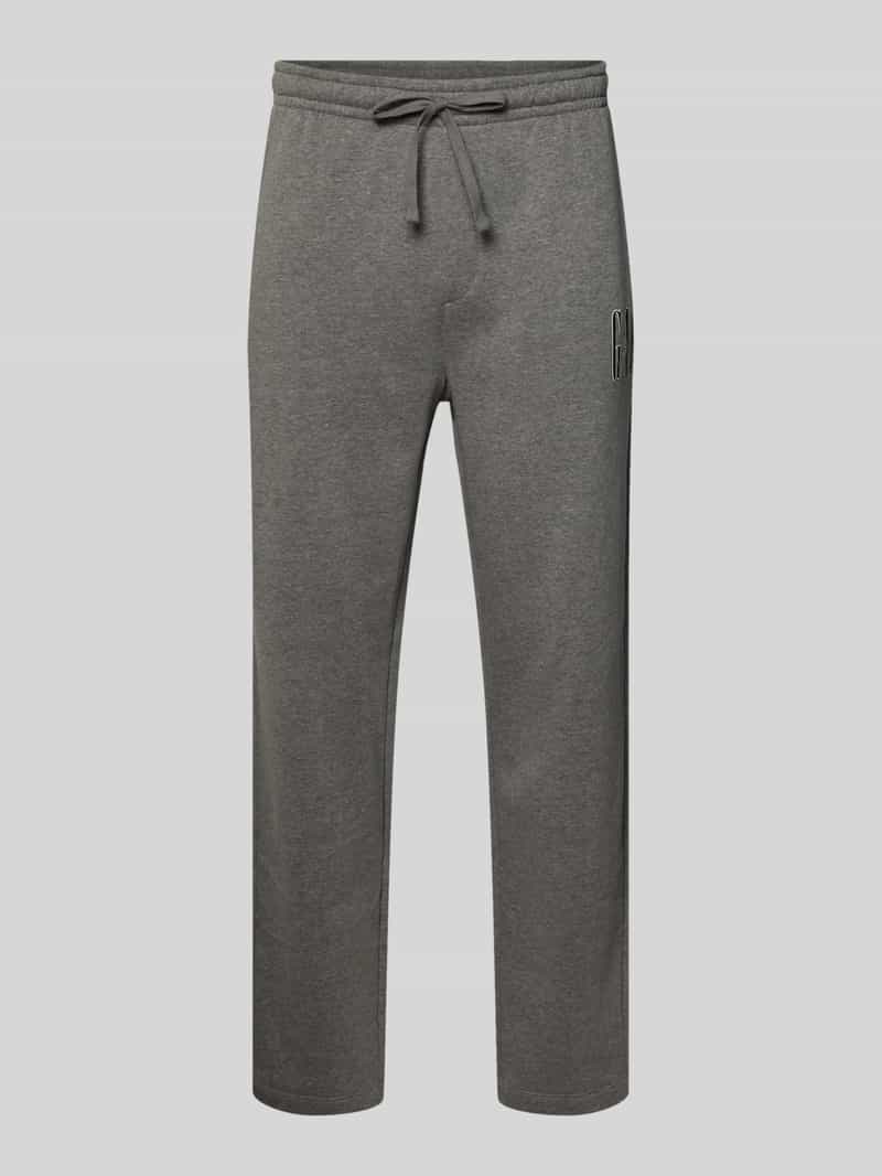 Sweatpants met elastische tailleband en logo