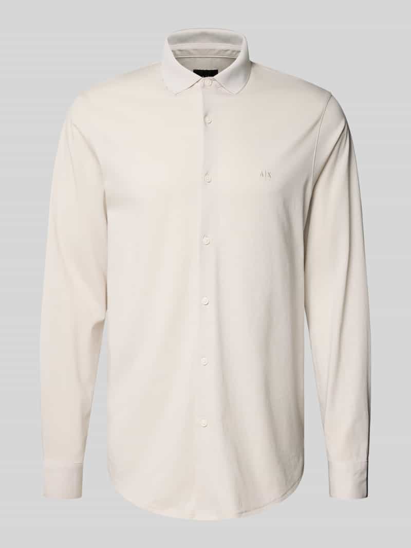 Armani Exchange Regular fit vrijetijdsoverhemd met polokraag