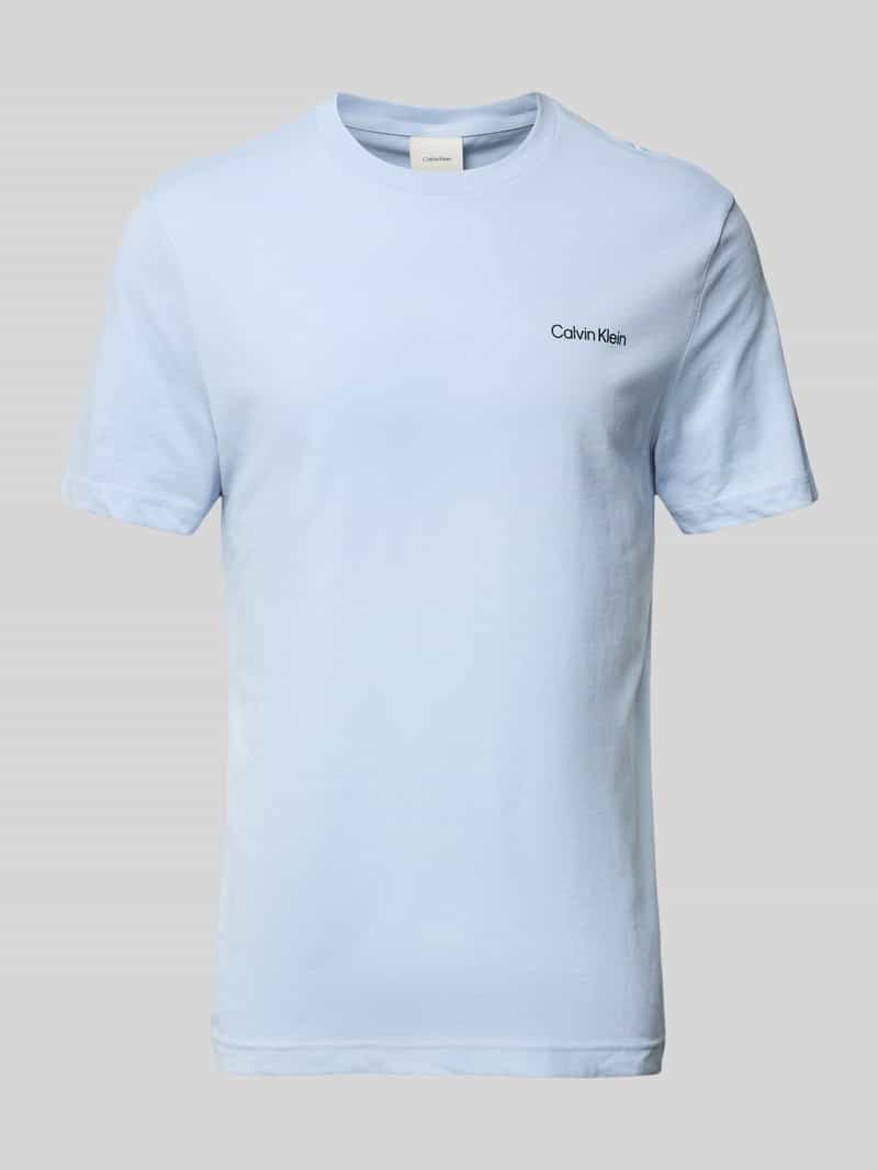 CK Calvin Klein T-shirt met labelprint