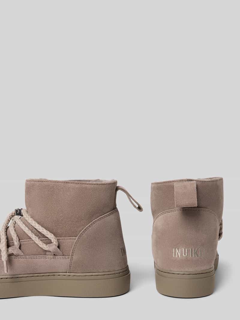 INUIKII Snowboots van leer model 'CLASSIC LOW'