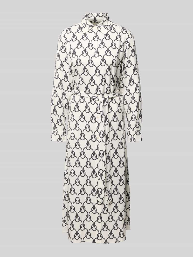Gant Midi-jurk met strikceintuur
