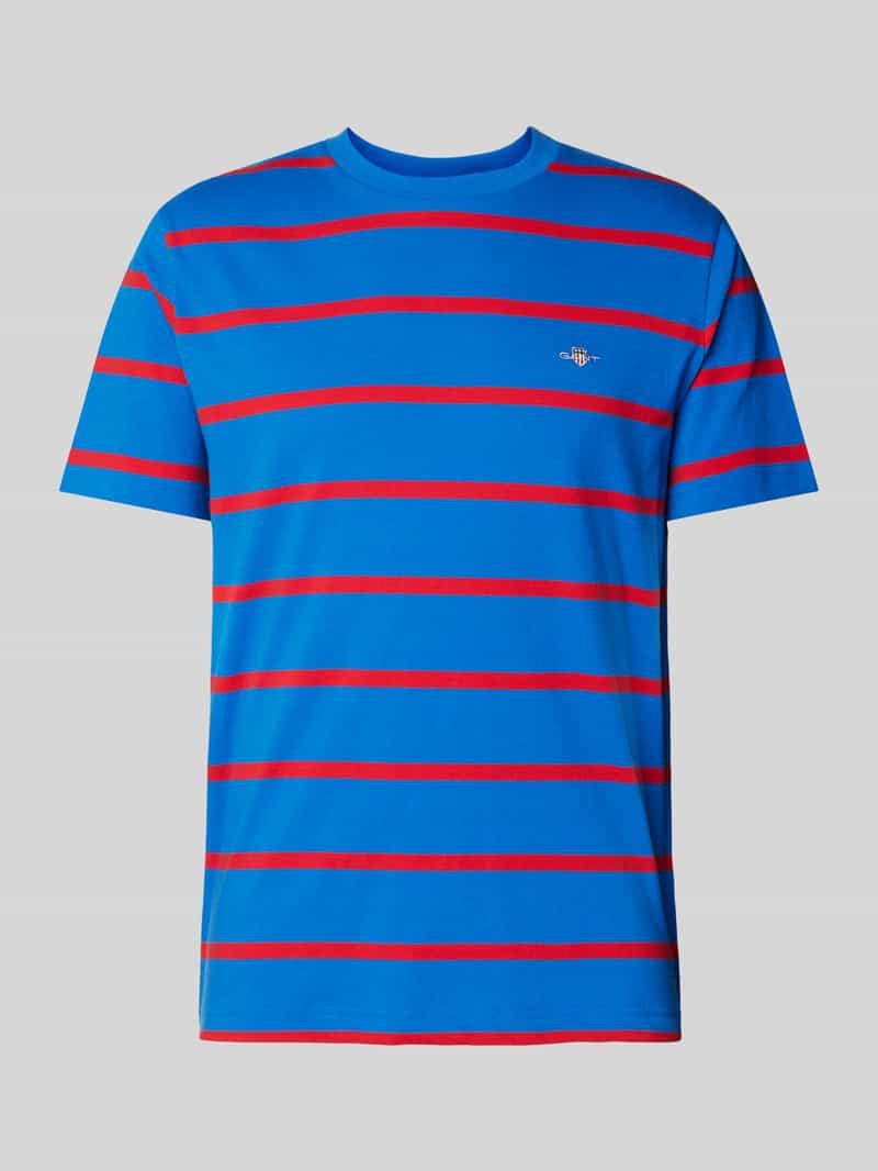 Gant T-shirt met labelstitching