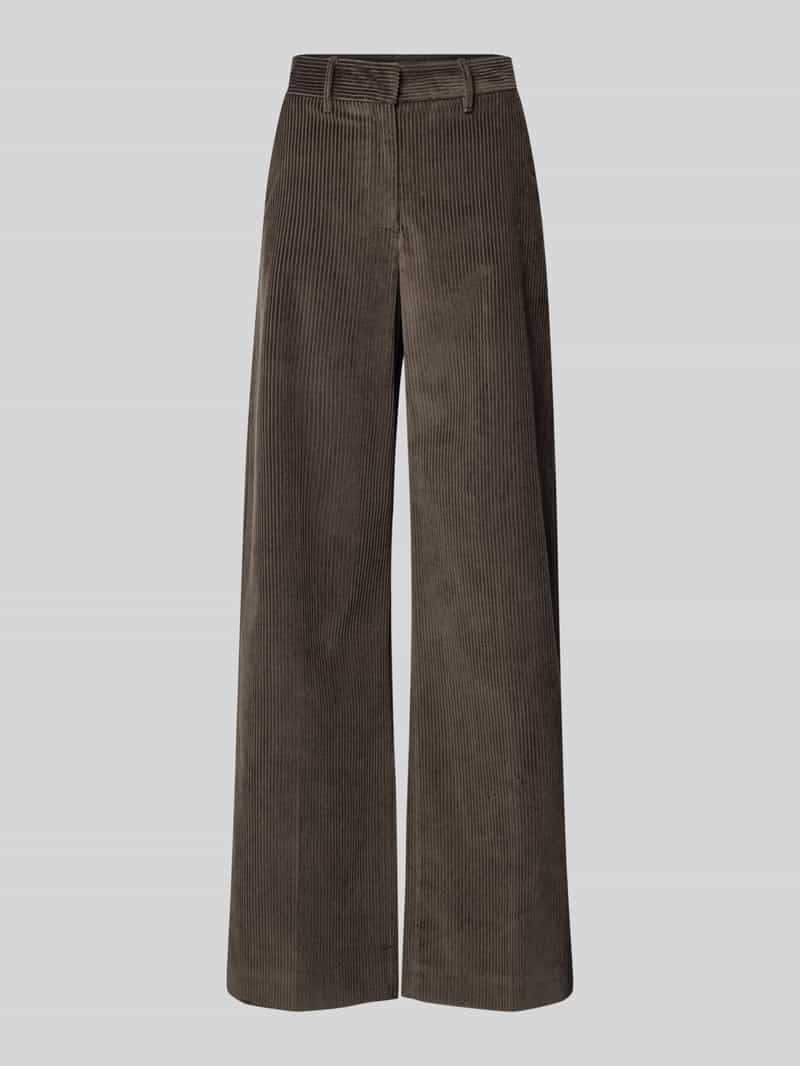 Weekend Max Mara Wide leg corduroy broek van puur katoen model 'TANIA'