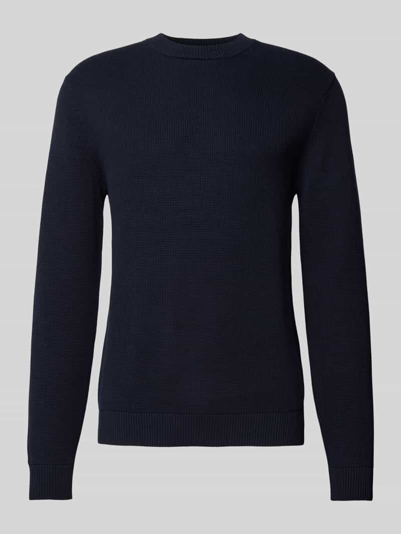 Selected Homme Gebreide pullover met ribboorden model 'DANE'