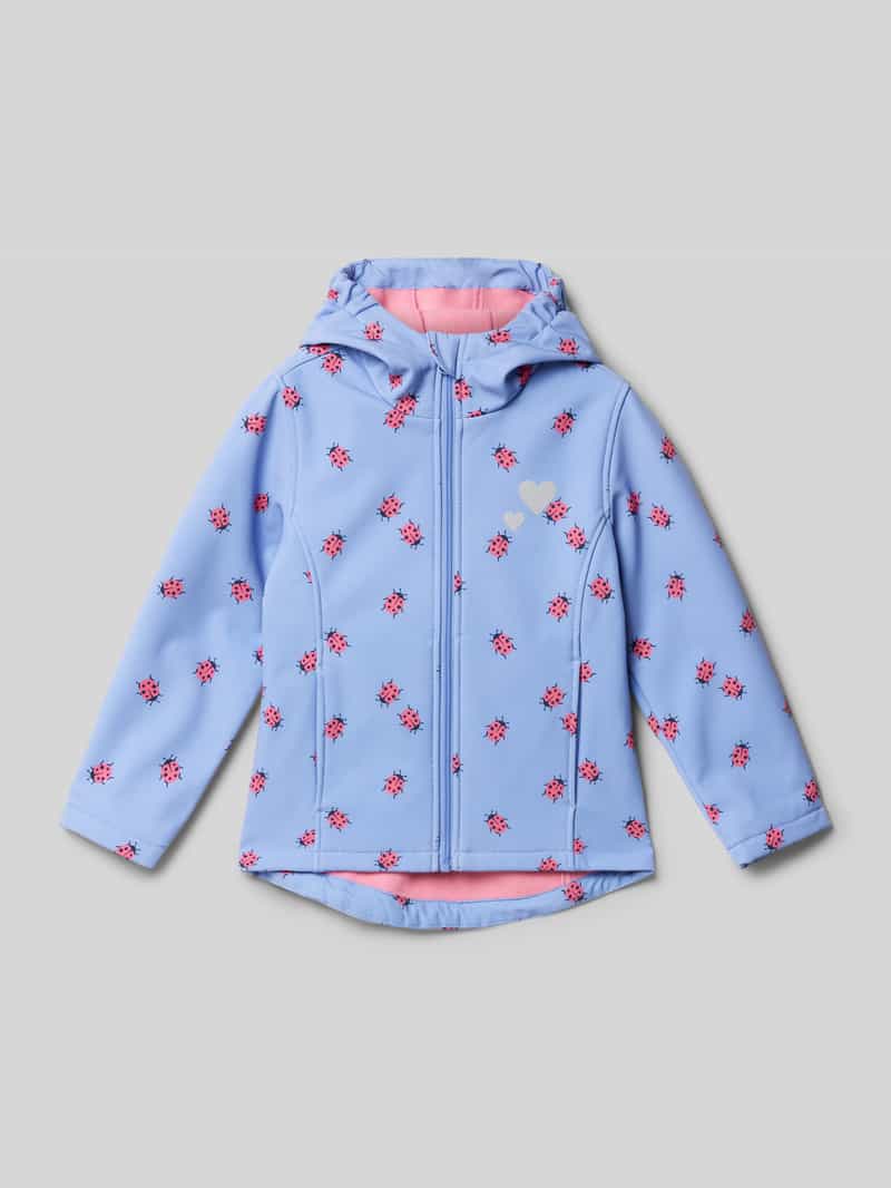 Tom Tailor Regular fit softshell-jack met reflecterende elementen