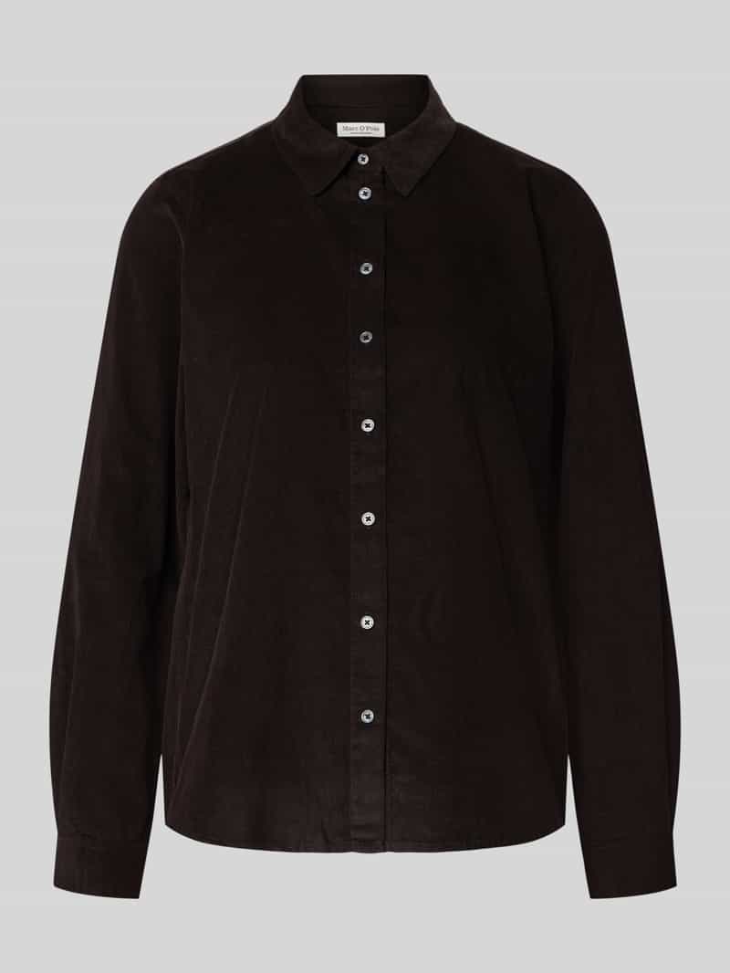 Marc O'Polo Regular fit overhemdblouse van een mix van katoen en lyocell